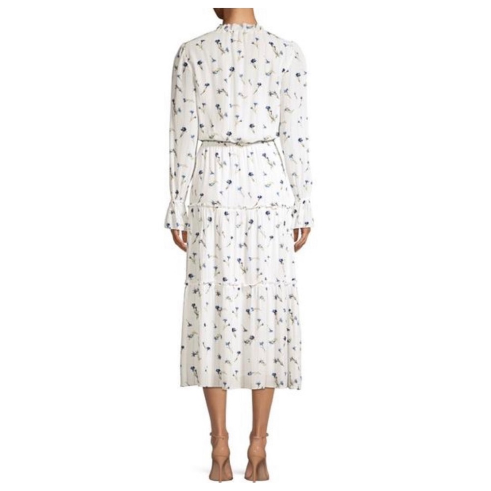 JOIE Floral-Print Silk Midi Dress - Picture 5 of 17